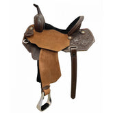 Pro Barrel Racer Saddle - Dark Brown - FG Pro Shop Inc.